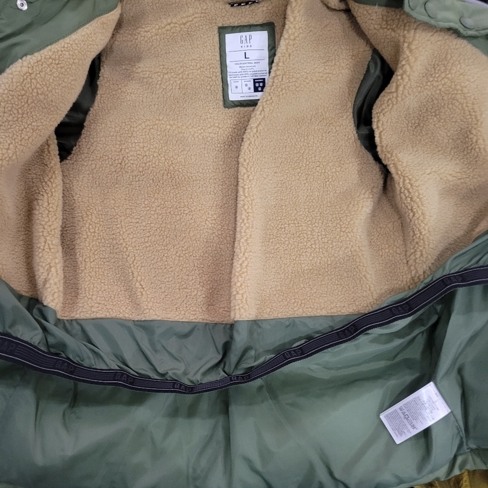Kids Gap ColdControl Max Water Resistant Puffer Size L (12) - Picture 7 of 12